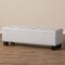 Baxton Studio Hannah Beige Upholstered Button-Tufting Storage Ottoman Bench 128-7050 - alternate 3